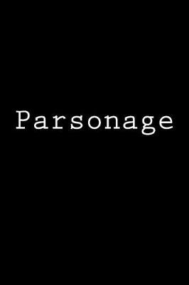 Book cover for Parsonage