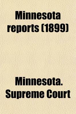 Book cover for Minnesota Reports (Volume 71)