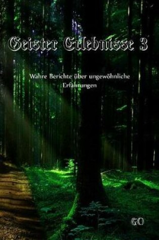 Cover of Geister Erlebnisse 3