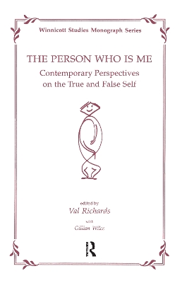 Book cover for The Person Who Is Me