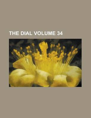 Book cover for The Dial (Volume 24)
