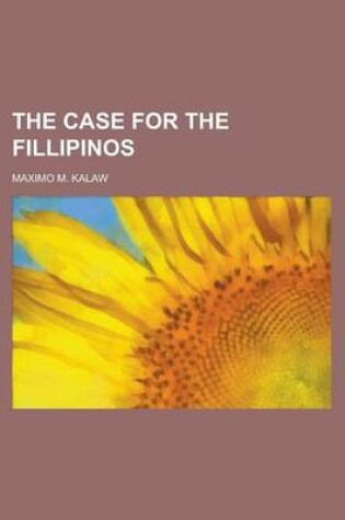 Cover of The Case for the Fillipinos