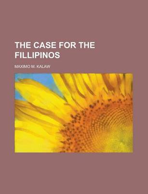 Book cover for The Case for the Fillipinos