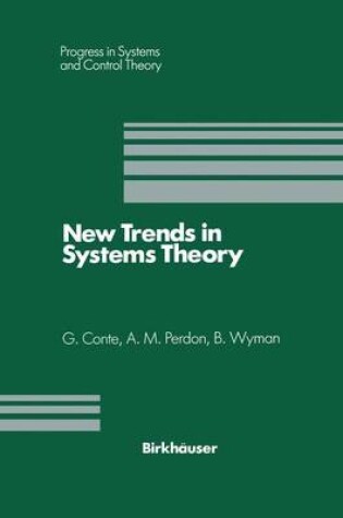 Cover of New Trends in Systems Theory