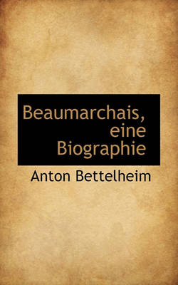 Book cover for Beaumarchais, Eine Biographie