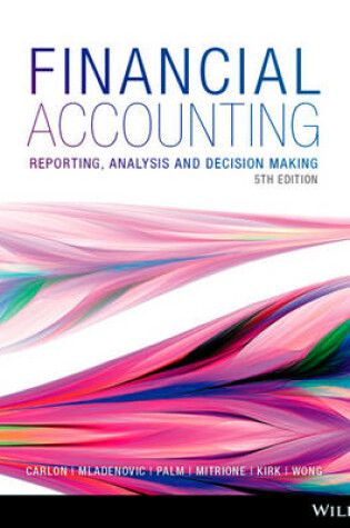 Cover of Financial Accounting:  Reporting, Analysis And Decision Making 5E WileyPLUS Stand-Alone Card