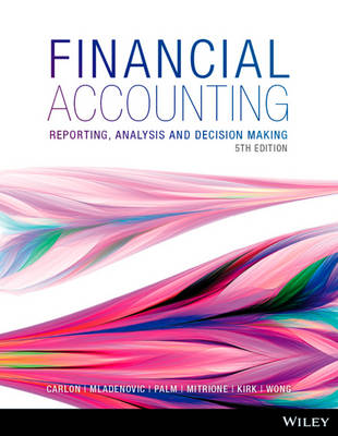 Book cover for Financial Accounting:  Reporting, Analysis And Decision Making 5E WileyPLUS Stand-Alone Card