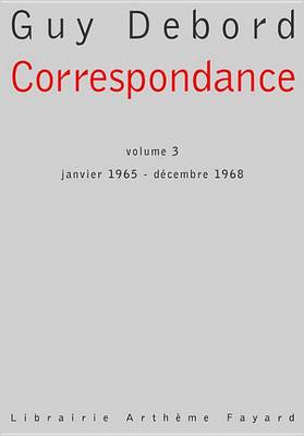 Book cover for Correspondance, Volume 3