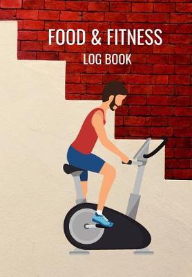 Book cover for Food & Fitness Log Book