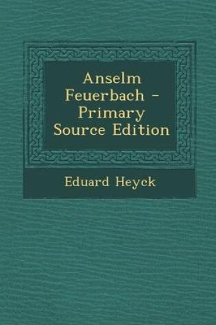 Cover of Anselm Feuerbach