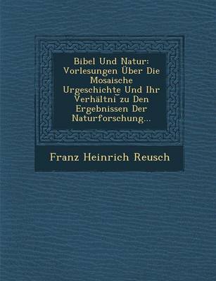 Book cover for Bibel Und Natur