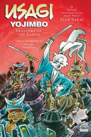 Cover of Usagi Yojimbo Volume 26: Traitors Of The Earth