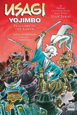 Book cover for Usagi Yojimbo Volume 26: Traitors Of The Earth