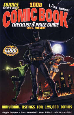 Book cover for Comic Book Checklist & Price Guide 1961-present