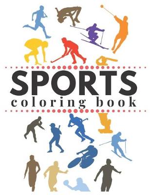 Book cover for SPORTS Coloring book