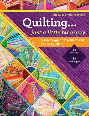 Book cover for Quilting -- Just a Little Bit Crazy