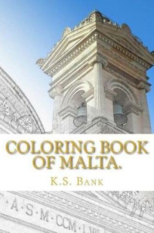Cover of Coloring Book of Malta.