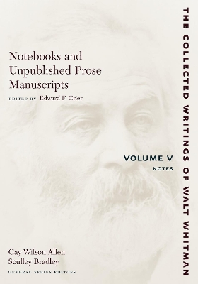Book cover for Notebooks and Unpublished Prose Manuscri