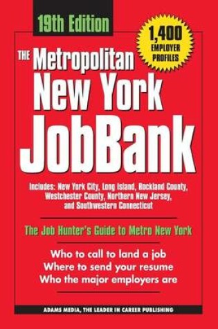 Cover of The Metropolitan New York Jobbank