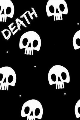 Book cover for Death Skull Pattern Journal