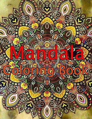 Book cover for Mandala Coloring Book