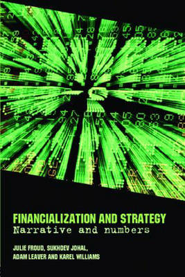 Book cover for Financialization and Strategy