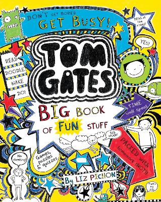 Book cover for Tom Gates: Big Book of Fun Stuff