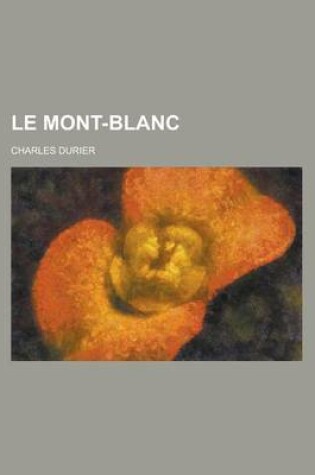 Cover of Le Mont-Blanc