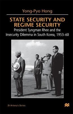 Book cover for State Security and Regime Security