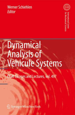 Cover of Dynamical Analysis of Vehicle Systems