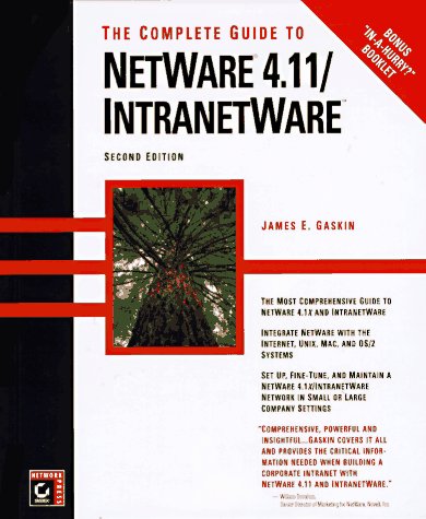 Book cover for The Complete Guide to NetWare 4.11/IntranetWare