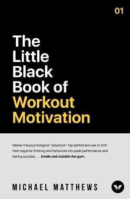 Book cover for The Little Black Book of Workout Motivation