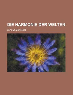 Book cover for Die Harmonie Der Welten