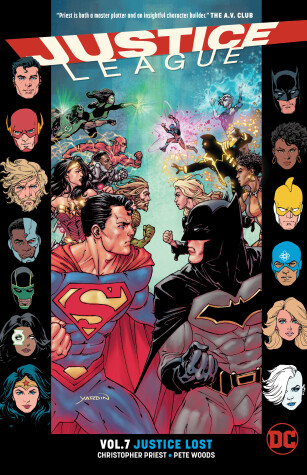 Book cover for Justice League Volume 7