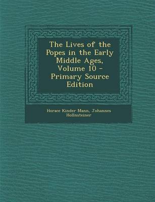 Book cover for The Lives of the Popes in the Early Middle Ages, Volume 10 - Primary Source Edition