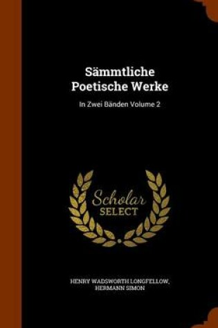 Cover of Sammtliche Poetische Werke
