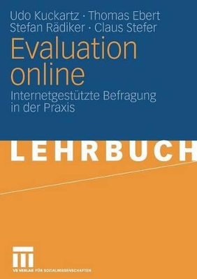 Book cover for Evaluation online