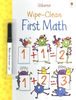 Cover of Wipe-Clean First Math