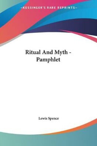 Cover of Ritual And Myth - Pamphlet