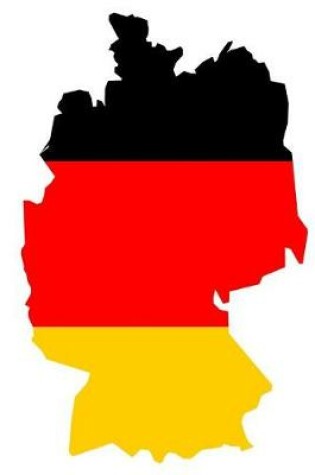 Cover of Flag of Germany Overlaid on the German Map Journal