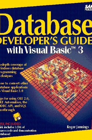 Cover of Database Developer's Guide with Visual BASIC