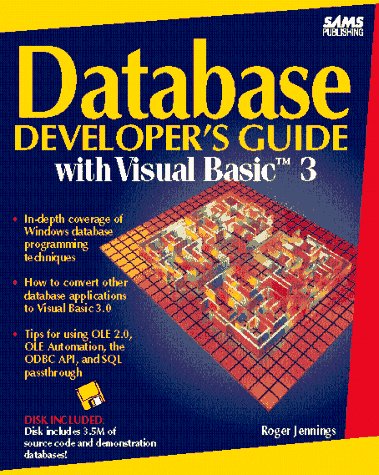 Book cover for Database Developer's Guide with Visual BASIC