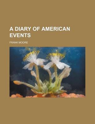 Book cover for A Diary of American Events