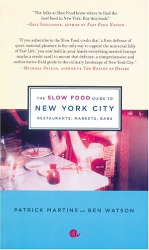 Cover of The Slow Food Guide to New York City