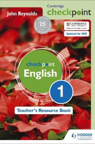 Cover of Cambridge Checkpoint English Teacher's Resource Book 1