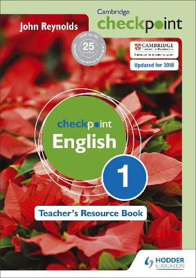 Book cover for Cambridge Checkpoint English Teacher's Resource Book 1