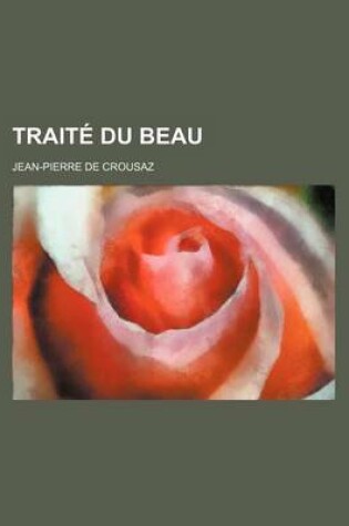 Cover of Traite Du Beau