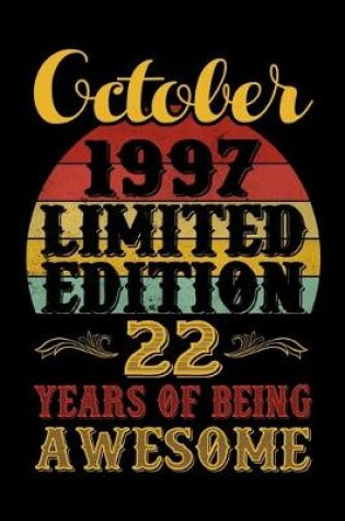 Cover of October 1997 Limited Edition 22 Years Of Being Awesome