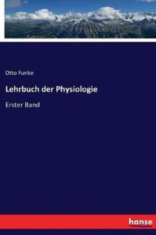 Cover of Lehrbuch der Physiologie