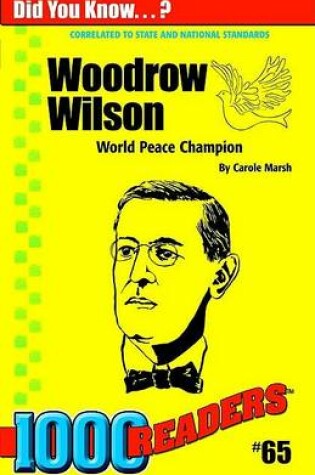 Cover of Woodrow Wilson